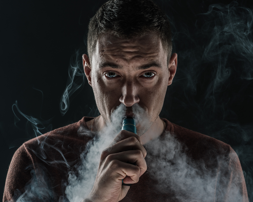 will one hit of a vape show up on a nicotine test