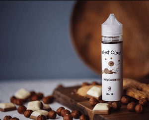 An image of Nutty Cookie holiday flavored e-liquid from Velvet Cloud