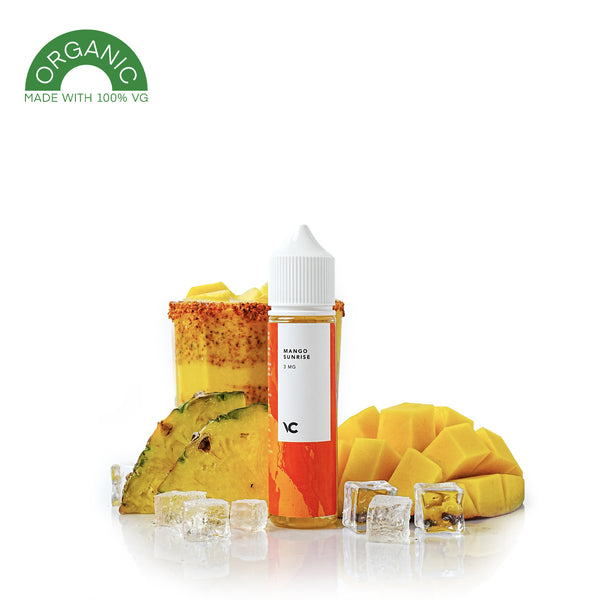 Mango sunrise vape juice velvet cloud